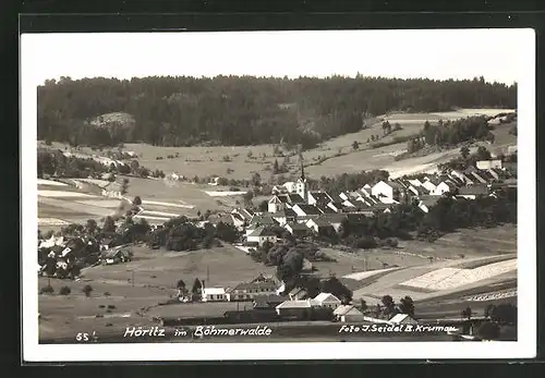 AK Höritz im Böhmerwald, Panorama