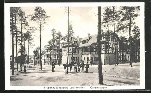 AK Grafenwöhr, Truppenübungsplatz, Offizierslager