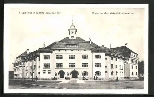 AK Grafenwöhr, Truppenübungsplatz, Kaserne des Arbeitskommandos