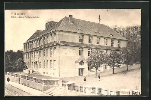 AK Mönchengladbach, Städt. höhere Mädchenschule