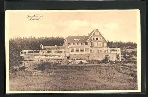 AK Altenkirchen / Westerwald, Blick zum Kurhotel