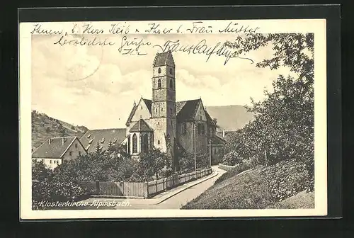 AK Alpirsbach, Blick auf die Klosterkirche
