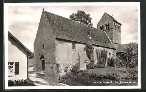 AK Lahr / Schwarzwald, Burgheimer Kirche