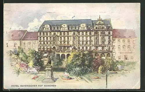 AK München, Hotel Bayerischer Hof