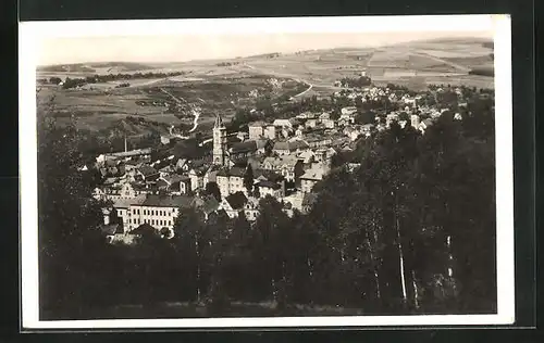 AK Kraslice, Generalansicht der Stadt