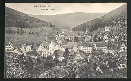 AK Herrenalb, Blick ins Gaistal