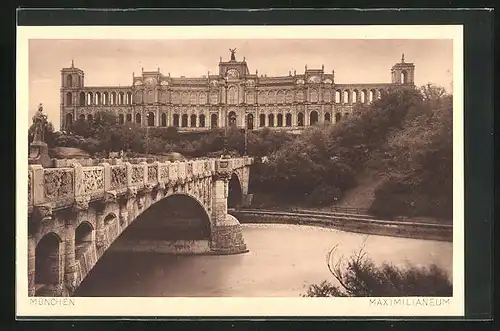 AK München, am Maximilianeum