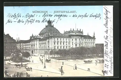 AK München, am Justizpalast