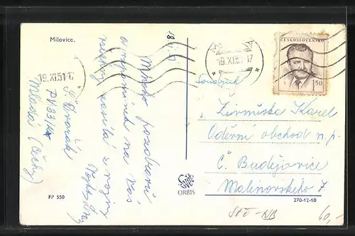 AK Milowitz / Milovice, Celkový pohled