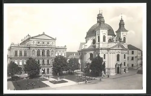 AK Kromeriz, Kostel sv. Jana Krtitele a ucitelsky ustav