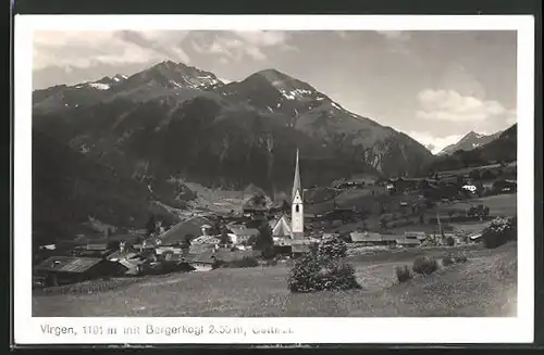 AK Virgen, Gesamtansicht mit Bergerkogl