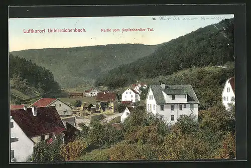 AK Unterreichenbach, Partie vom Kapfenhardter Tal