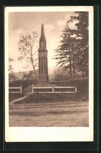 AK Arbesau, Preussisches Denkmal für die 1813 gefallenen Preussischen Krieger