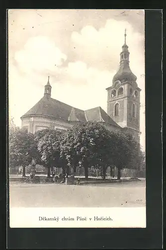 AK Horice, Dekansky chram Pane v Horocich, Kirche