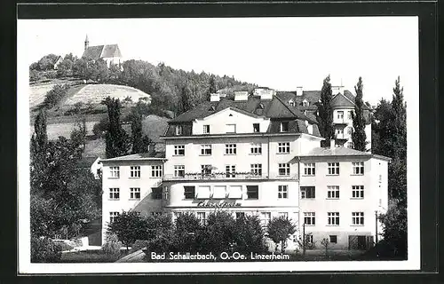 AK Bad Schallerbach, Blick auf das Linzerheim