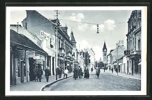 AK Trencianské Teplice, Masaryk-Gasse