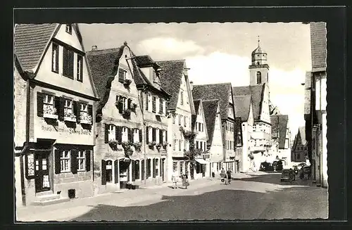 AK Dinkelsbühl, Segringerstrasse in der 1000jährigen Stadt