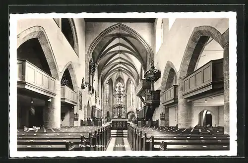 AK Feuchtwangen, Inneres der Stiftskirche