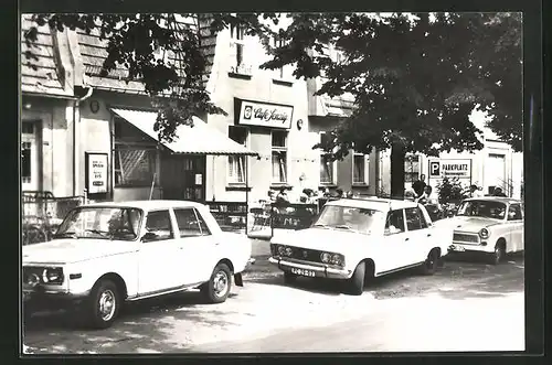 AK Senzig /Kr. Königs Wusterhausen, HO-Gaststätte Café Senzig