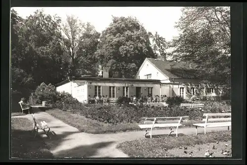 AK Putbus /Rügen, Konsum-Gaststätte Rosencaf