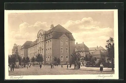 AK Weissenfels, Strasseneck am Amtsgericht