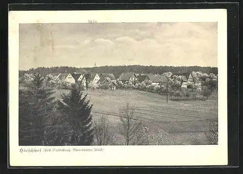 AK Hörschhof, Ortschaft am Murrhardter Wald