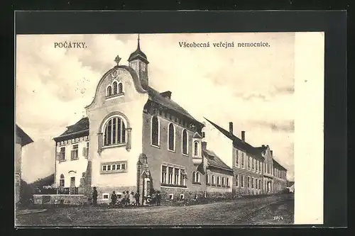 AK Pocátky, Vseobecná verejná nemocnice