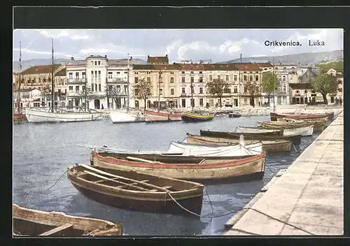 AK Crikvenica, Luka, Hafenpartie