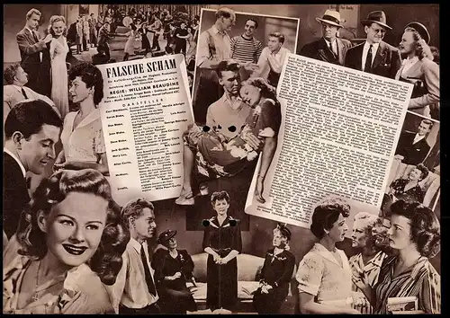 Filmprogramm IFB Nr. 1889, Falsche Scham, Carl Blackburn, Sarah Blake, Dave Blake, Regie: William Beaudine