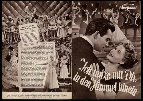 Filmprogramm IFB Nr. 1841, Ich tanze mit Dir in den Himmel hinein, Hannerl Matz, Adrian Hoven, Regie: Ernst Marischka