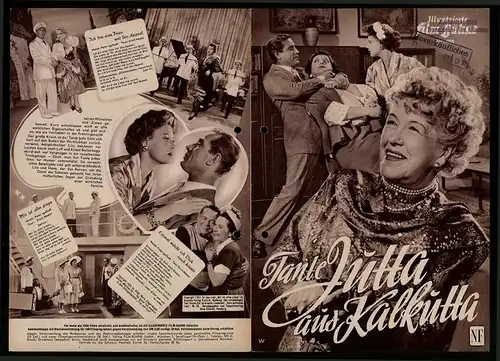 Filmprogramm IFB Nr. 1288, Tante Jutta aus Kalkutta, Ida Wüst, Ingrid Lutz, Viktor Staal, Regie: Karl Georg Kulb
