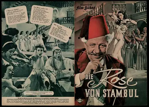 Filmprogramm IFB Nr. 1937, Die Rose von Stambul, Inge Egger, Albert Liven, Hans Richter, Grethe Weiser Regie: Karl Anton