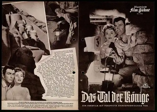 Filmprogramm IFB Nr. 2702, Das Tal der Könige, Robert Taylor, Eleanor Parker, Carlos Thompson, Regie: Robert Pirosh