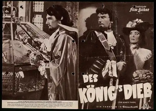 Filmprogramm IFB Nr. 3172, Des König`s Dieb, Ann Blyth, Edmund Purdim, David Niven, Regie: Robert Z. Leonard