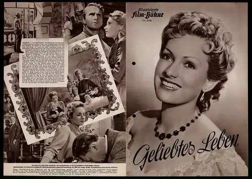 Filmprogramm IFB Nr. 2102, Geliebtes Leben, Ruth Leuwerik, Albert Lieven, Carl Raddatz, Regie: Rolf Thiele
