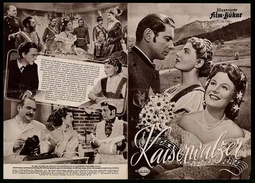 Filmprogramm IFB Nr. 1997, Kaiserwalzer, Willy Danek, Maria Holst, Rudolf Prack, Ilse Perternell, Regie: Franz Antel