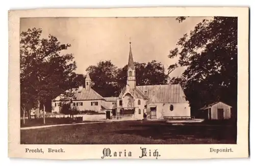 Fotografie Precht, Bruck, Ansicht Maria Eich, Klosterkirche