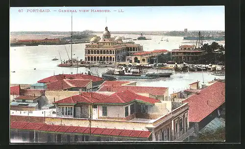 AK Port-Said, Vue générale sur le Port