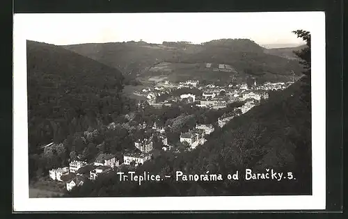 AK Trencianske Teplice, Panorama od Baracky