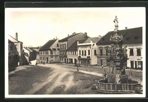 AK Pocatky, Hlavni námesti, Hauptplatz