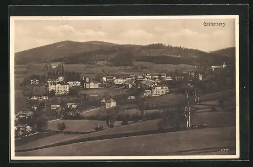 AK Gräfenberg, Panoramablick auf den Ort