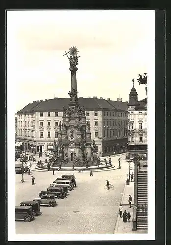 AK Olmütz / Olomouc, Socha sv. Trojice