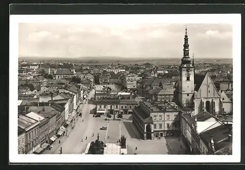 AK Prostejov /Prossnitz, Namesti, Rathaus