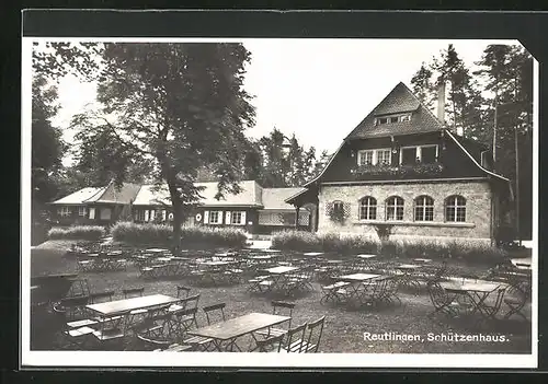 AK Reutlingen, Gasthof Schützenhaus