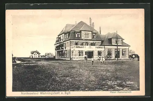 AK Wenningstedt a. Sylt, Hotel Hammerich