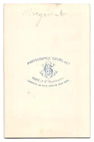 Fotografie Goupil & Cie., Paris, Ba. Montmartre 19, Gemälde: Margeriet