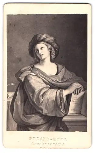 Fotografie Durand-Ruel, Paris Rue de la paix 1, Gemälde: Siylla samia nach Guercino