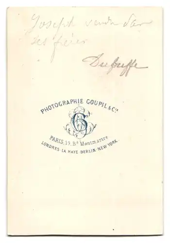 Fotografie Goupil & Cie., Paris, Ba. Montmartre 19, Gemälde: Joseph und seine Freunde