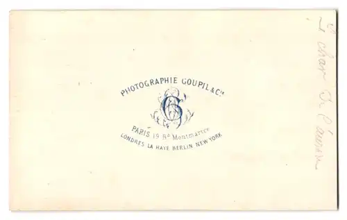 Fotografie Goupil & Cie., Paris, Ba. Montmartre 19, Frauenschaar mit fliegendem Pferdewagen