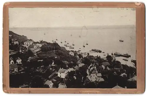 Fotografie unbekannter Fotograf, Ansicht Hamburg, Blick auf Blankenese